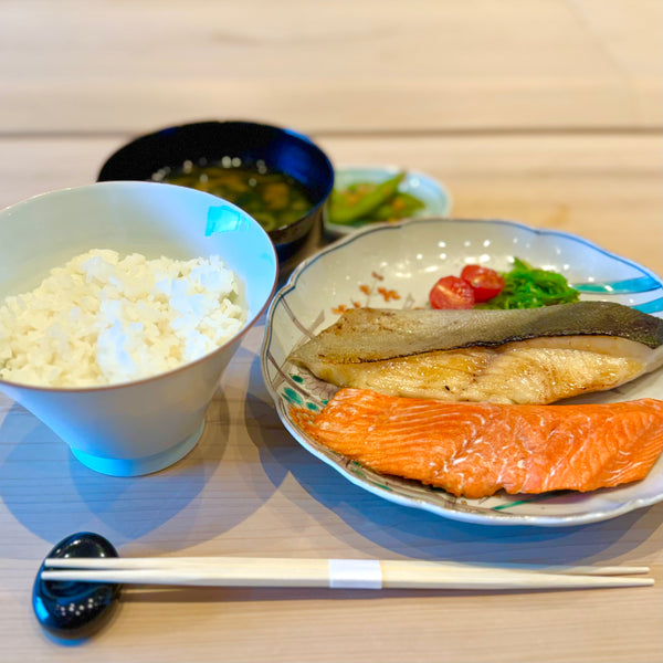 Salmon and Black Cod Combo Bento